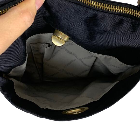 Baggallini Hanover Black Nylon Rectangle Adjustable Crossbody Bag - Picture 4 of 8